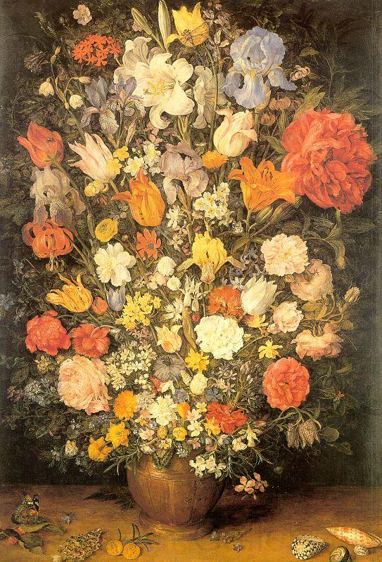 Jan Brueghel Bouquet Spain oil painting art
